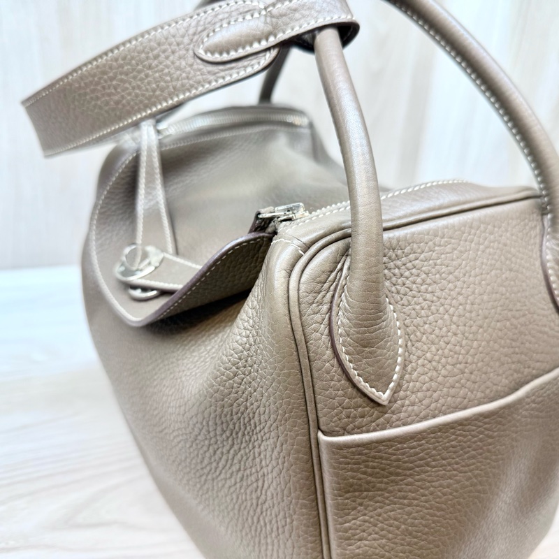 Hermers 18大象灰銀扣T/C皮Lindy30-11