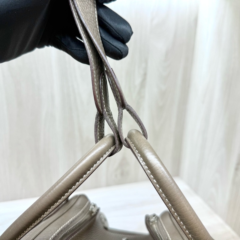 Hermers 18大象灰銀扣T/C皮Lindy30-16