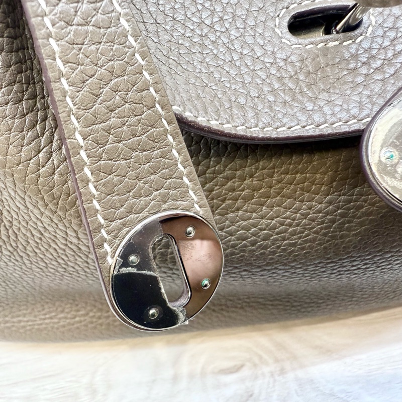 Hermers 18大象灰銀扣T/C皮Lindy30-19
