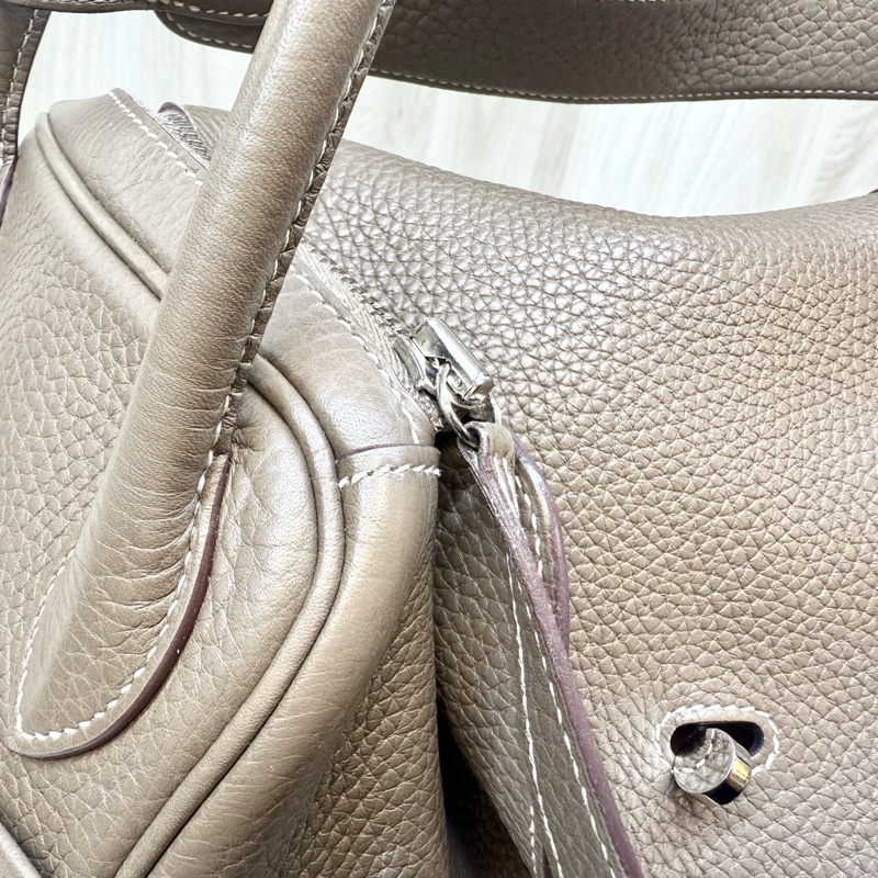 Hermers 18大象灰銀扣T/C皮Lindy30-24