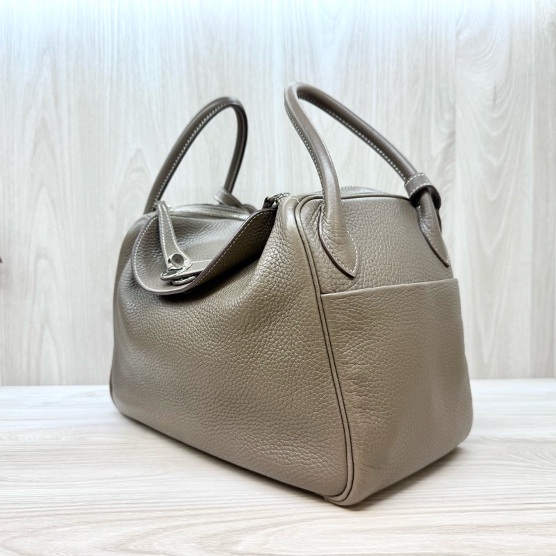 Hermers 18大象灰銀扣T/C皮Lindy30-4