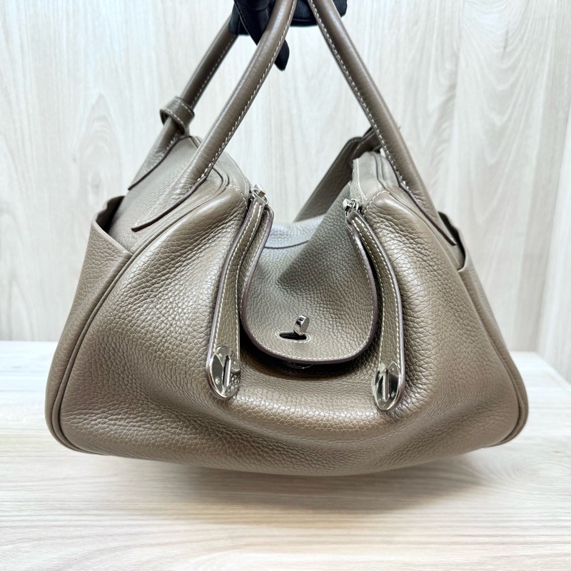 Hermers 18大象灰銀扣T/C皮Lindy30-9