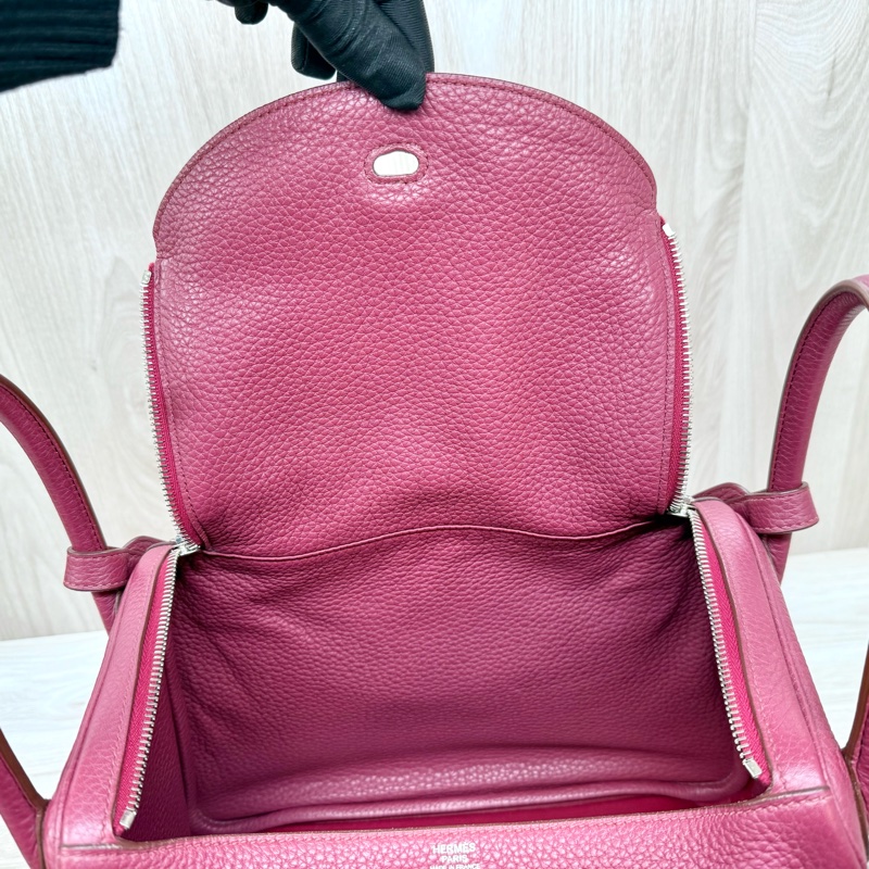 Hermes B5寶石紅TC皮Lindy30-6
