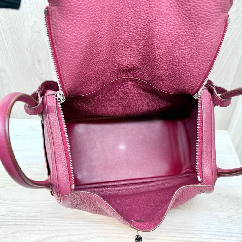 Hermes B5寶石紅TC皮Lindy30-7