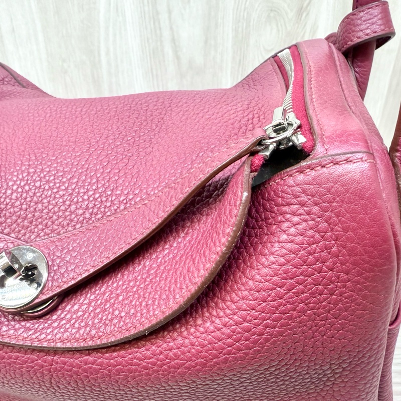 Hermes B5寶石紅TC皮Lindy30-9