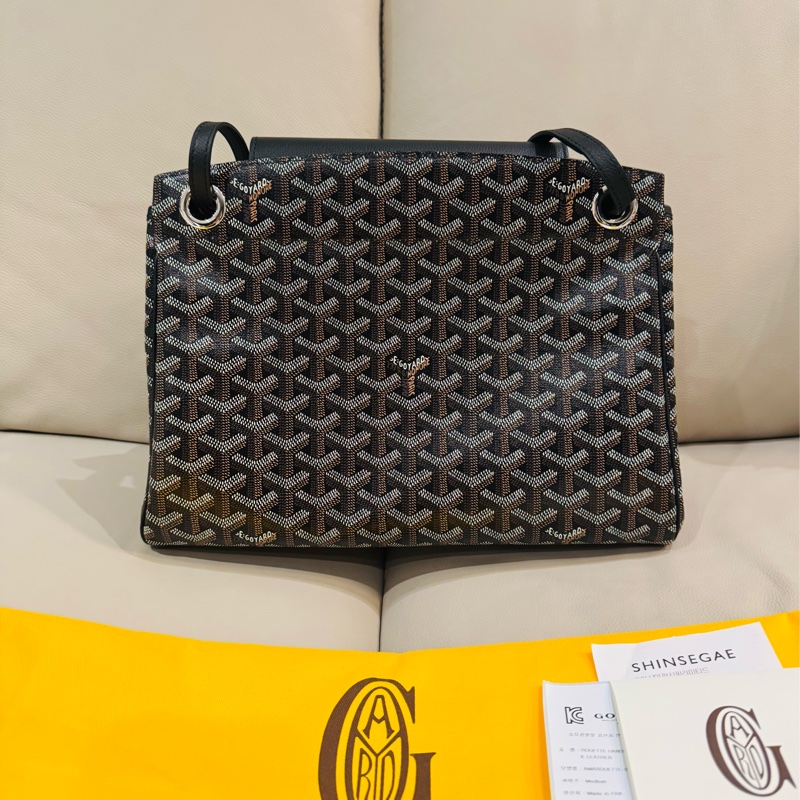 Goyard Rouette structure /肩背包/斜背包/黑色款/全新閒置美品-4