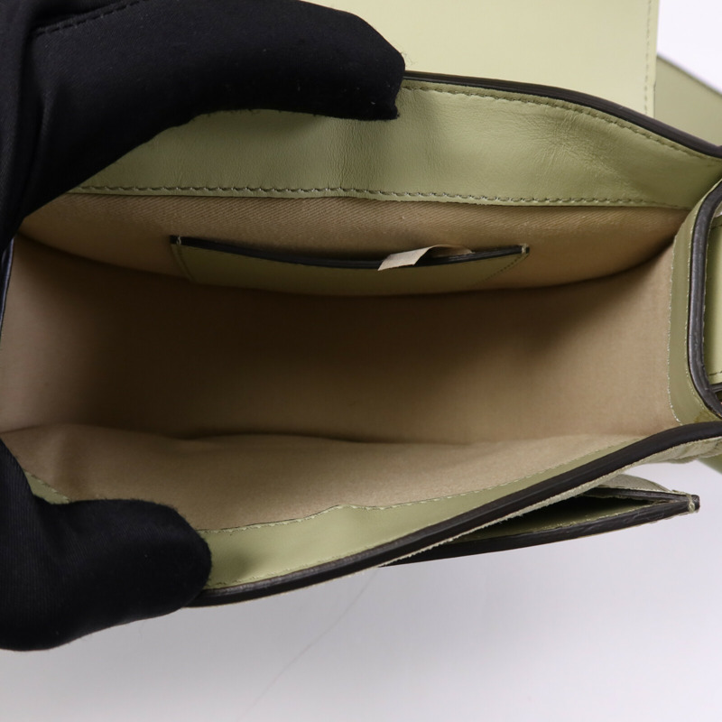 Chloe 牛皮皮革2 Way Shoulder Bag金扣手挽肩背兩用袋-4