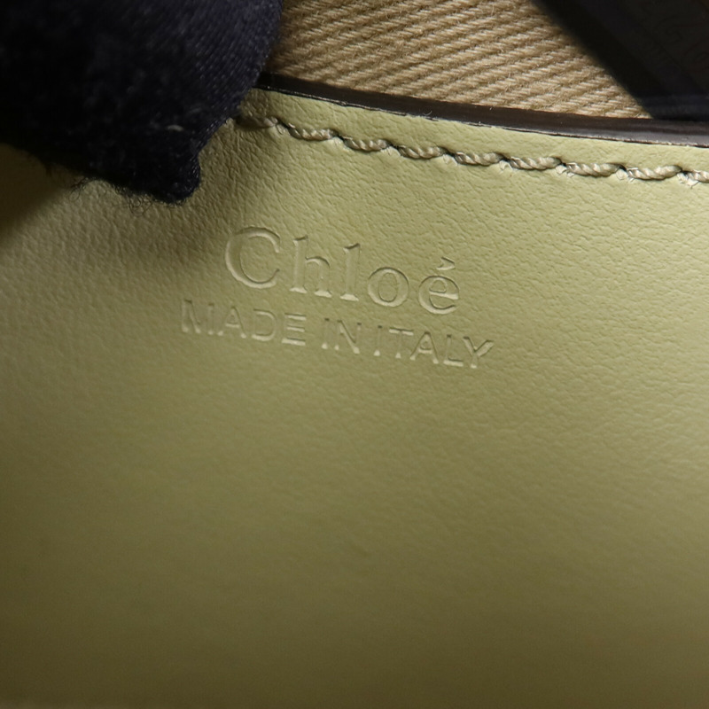 Chloe 牛皮皮革2 Way Shoulder Bag金扣手挽肩背兩用袋-5