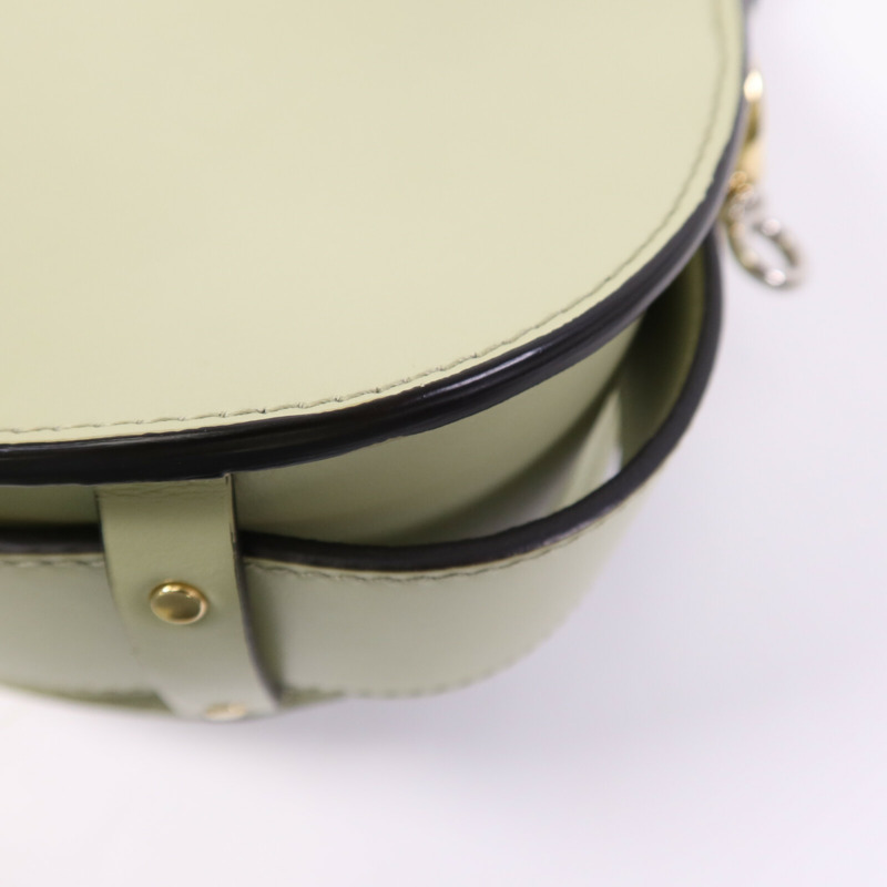 Chloe 牛皮皮革2 Way Shoulder Bag金扣手挽肩背兩用袋-11
