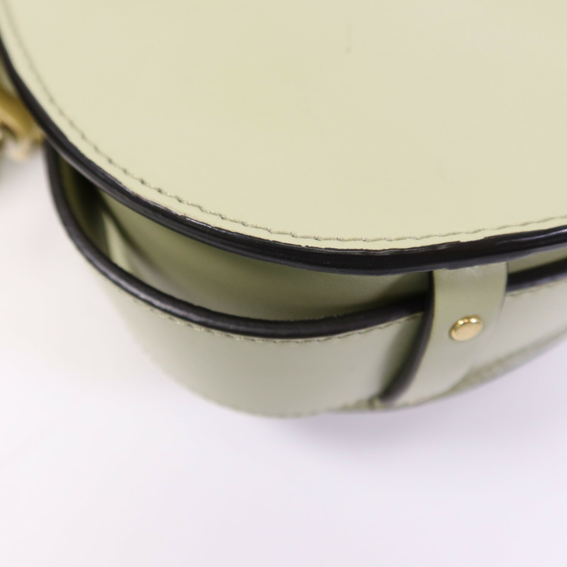 Chloe 牛皮皮革2 Way Shoulder Bag金扣手挽肩背兩用袋-12