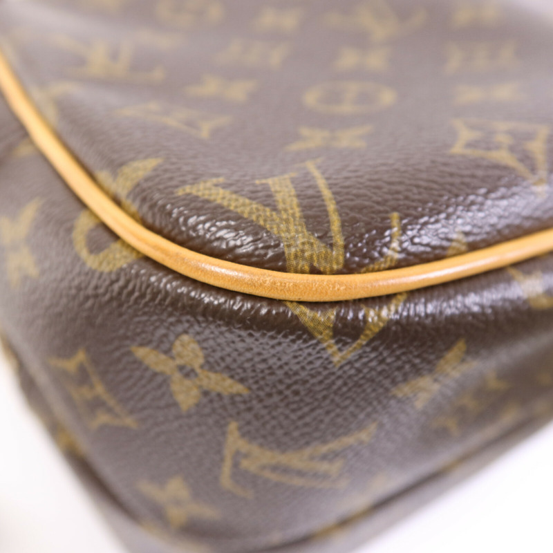 LOUIS VUITTON Monogram Reporter PM金扣肩背袋-12