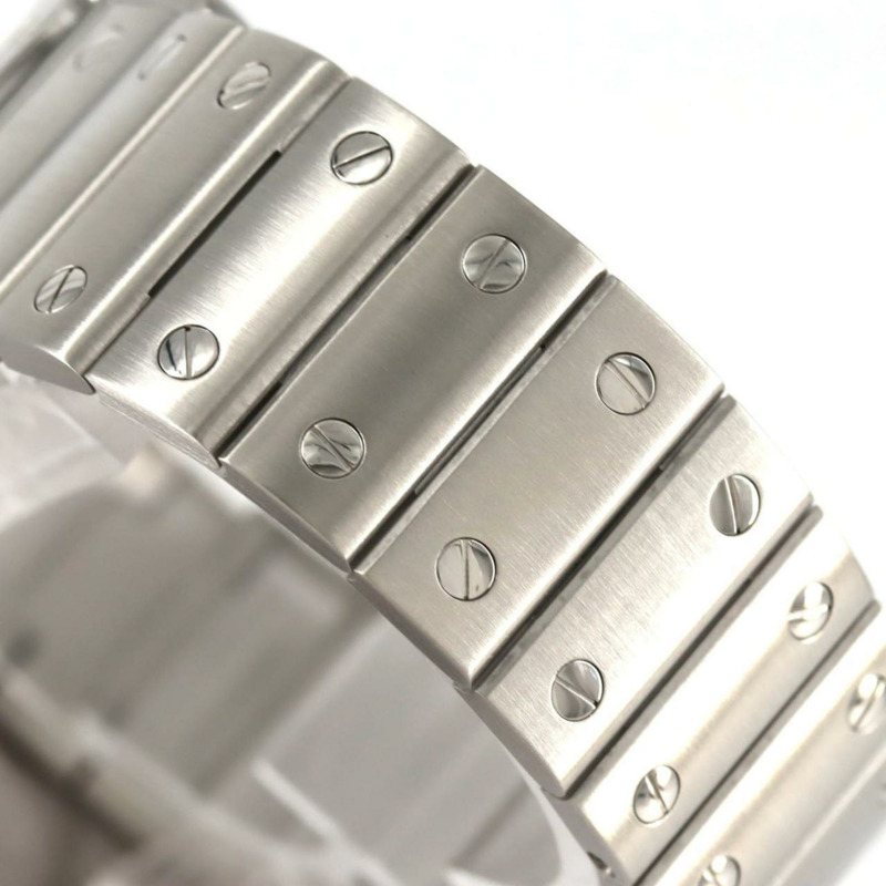 卡地亞 Santos Galbe LM W20018D6 不鏽鋼石英錶-3