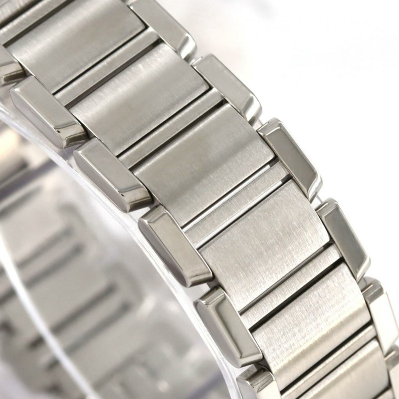 卡地亞 Tank Française SM W51008Q3 不鏽鋼石英錶-3