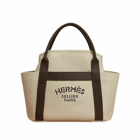 HERMES 男士理容包 米色貂絨 H000997EKBF