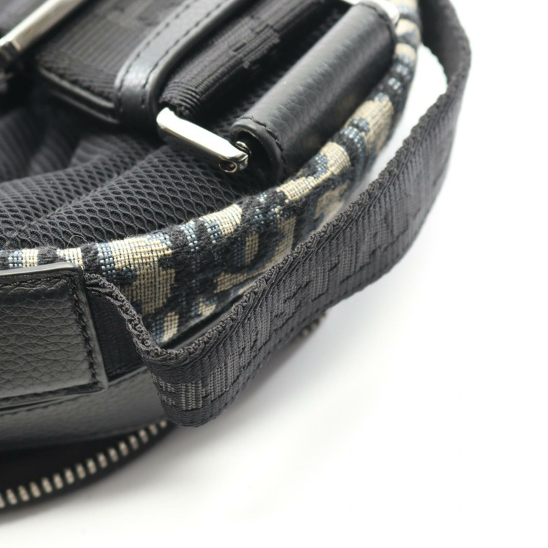Christian Dior Rider Sling Oblique Jacquard Waist Crossbody bag 帆布二手-4