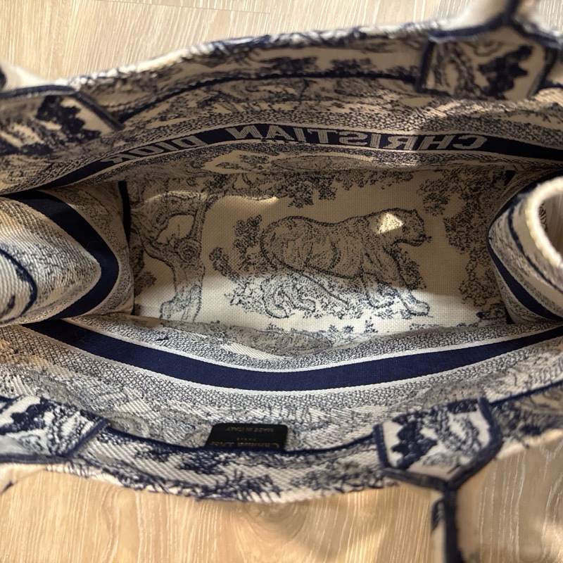 DIOR BOOK TOTE 中型托特包 動物園款-2