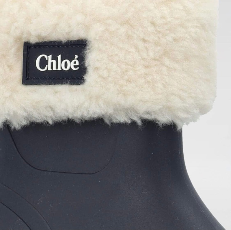 CHLOE Raina 毛絨(不可拆)雨靴 36-38-1