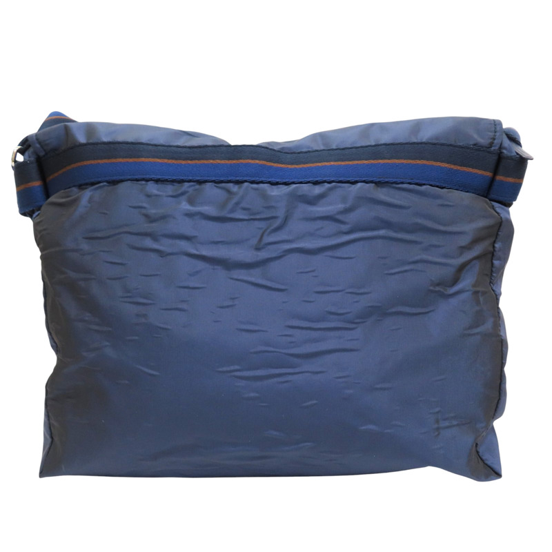 藍色 尼龍帆布 肩背包【Salvatore Ferragamo 費拉格慕】-1