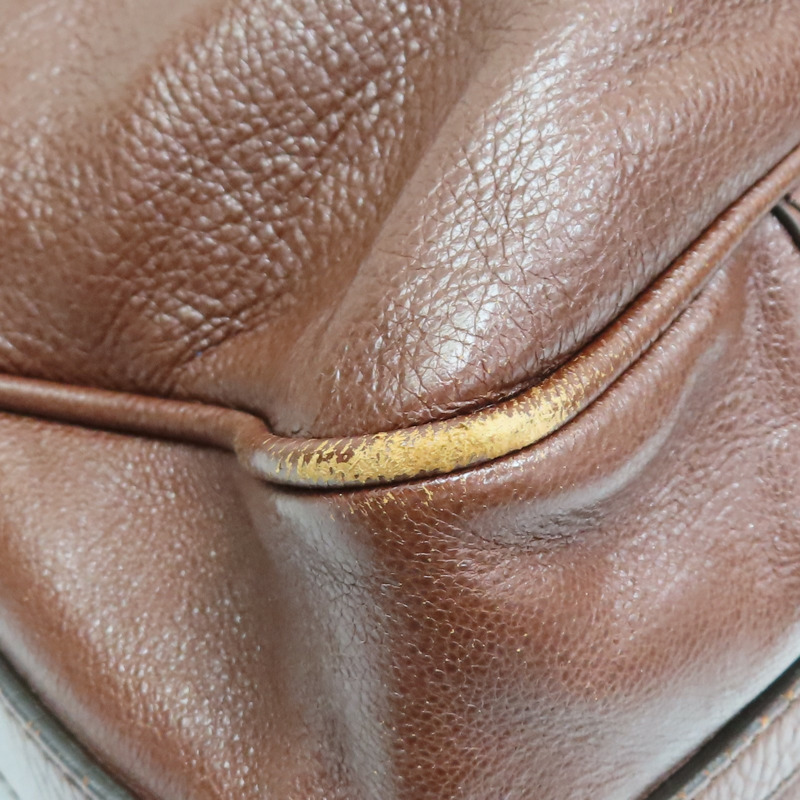 棕色 牛皮 肩背包【CELINE 賽琳】-9