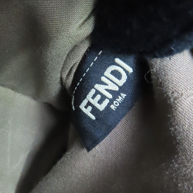 黑/粉/灰色 牛皮 Petit 2Jours Monster 兩用包【FENDI 芬迪】 8BH253 43T-9