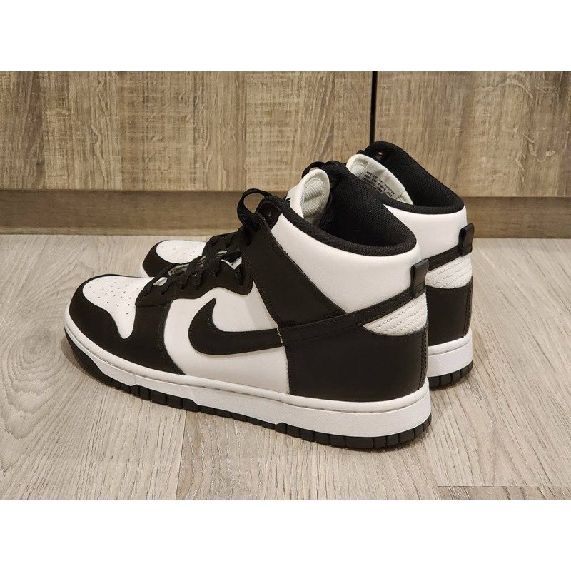 🏀Nike dunk high panda 經典Dunk高筒 黑白熊貓系列 9號 9.8新美品-3