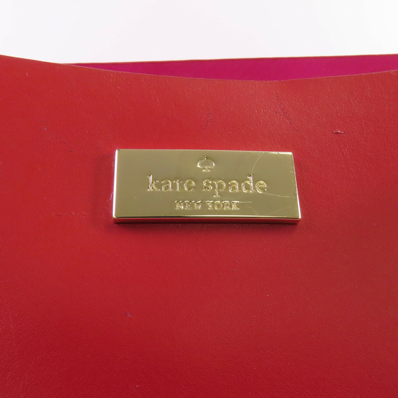 Kate Spade 牛皮皮革Tote Bag金扣肩背袋-13