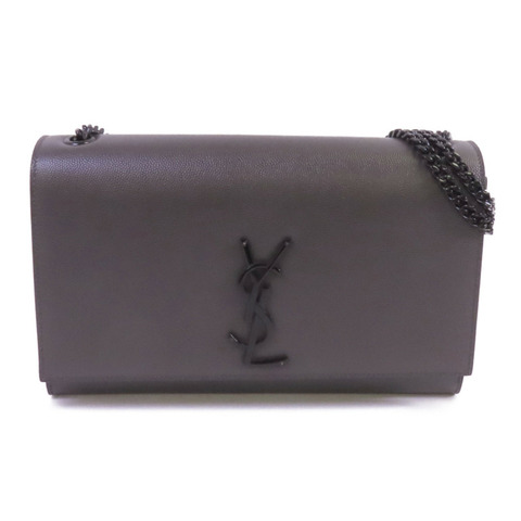 SAINT LAURENT 牛皮皮革Chain Shoulder Bag鏈帶肩背袋