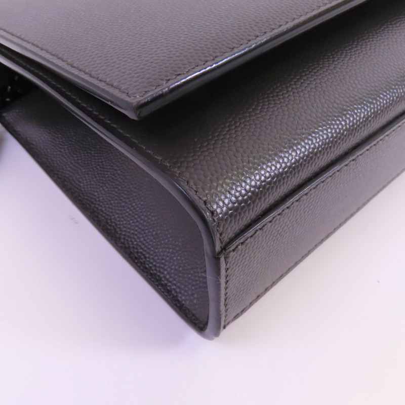 SAINT LAURENT 牛皮皮革Chain Shoulder Bag鏈帶肩背袋-5