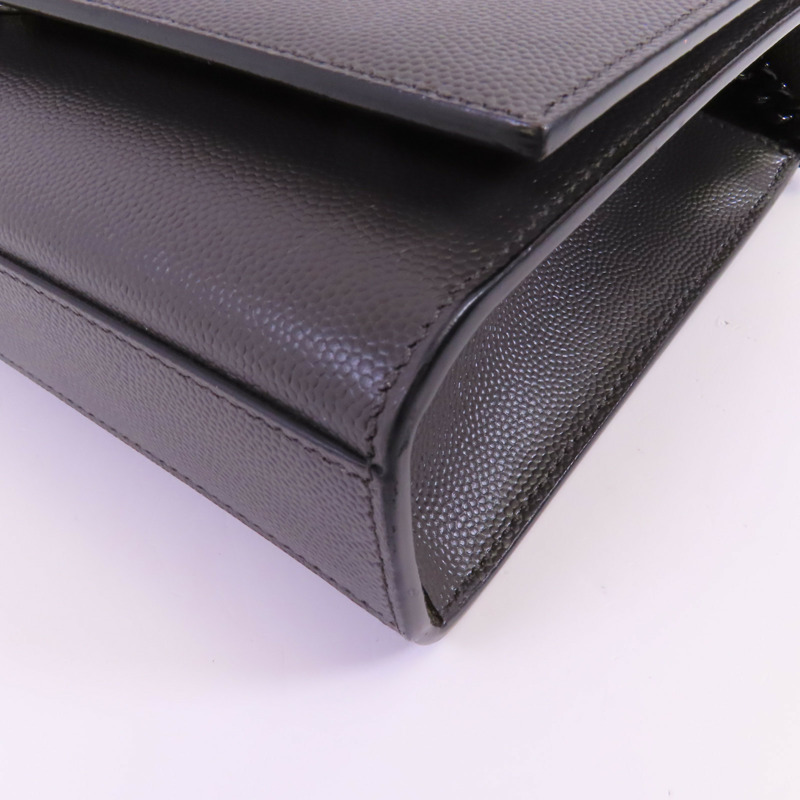 SAINT LAURENT 牛皮皮革Chain Shoulder Bag鏈帶肩背袋-6