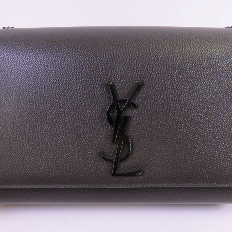 SAINT LAURENT 牛皮皮革Chain Shoulder Bag鏈帶肩背袋-9