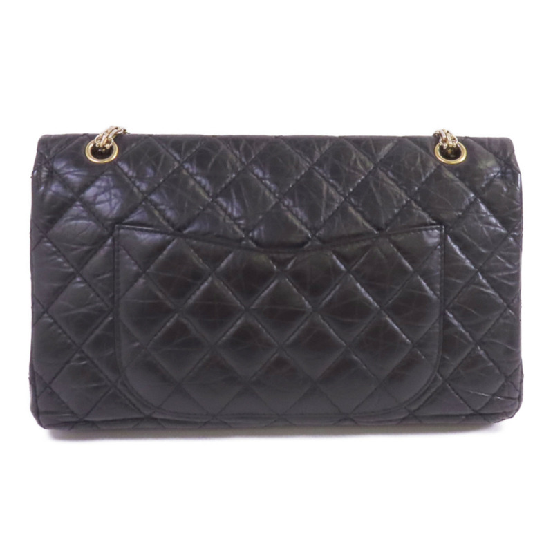 CHANEL 牛皮皮革2.55 Large金扣鏈帶肩背袋-1