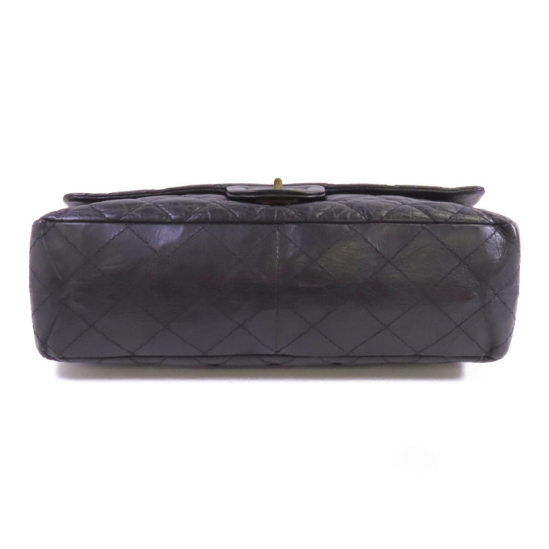 CHANEL 牛皮皮革2.55 Large金扣鏈帶肩背袋-3