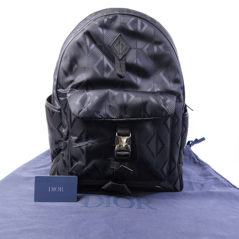 Dior 尼龍Backpack銀扣背包-8