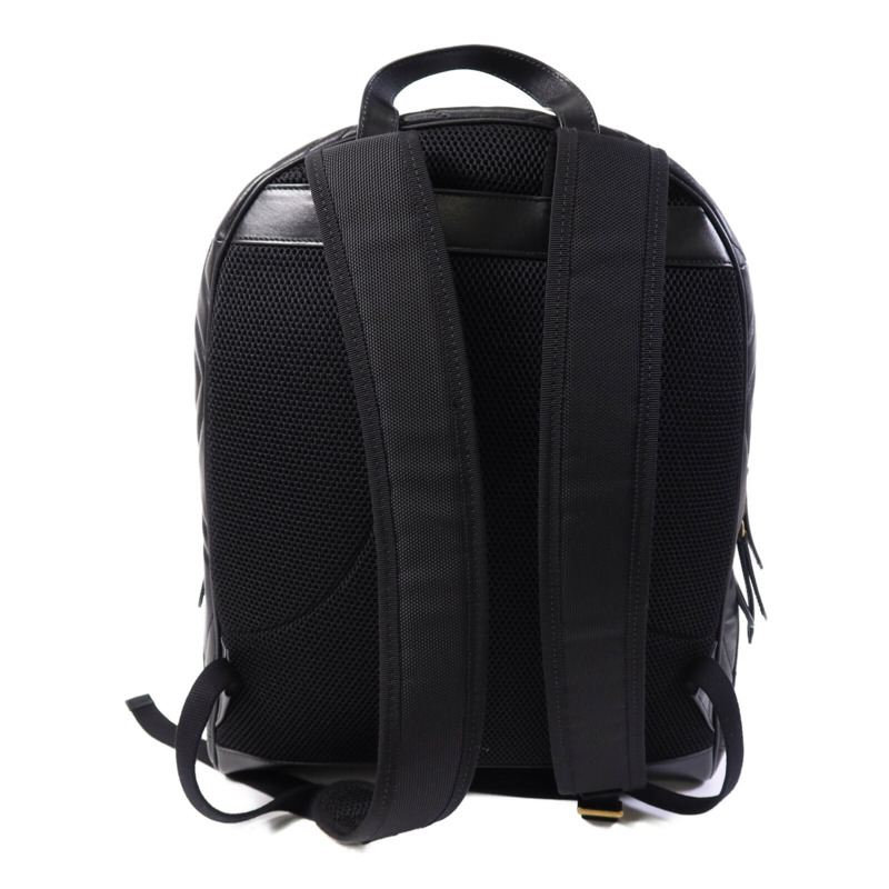 GUCCI 羊皮皮革Backpack金扣背包-1
