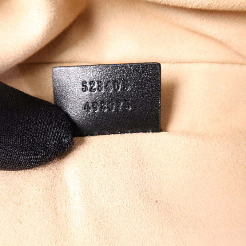 GUCCI 羊皮皮革Backpack金扣背包-6