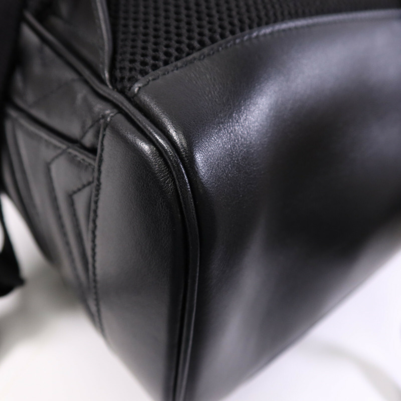 GUCCI 羊皮皮革Backpack金扣背包-13