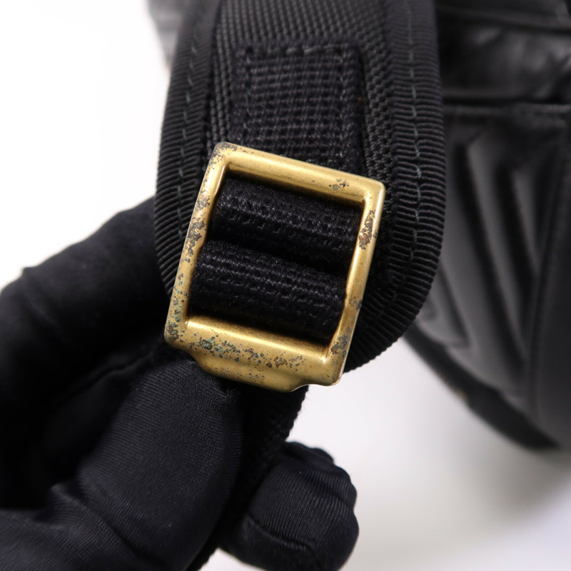 GUCCI 羊皮皮革Backpack金扣背包-14