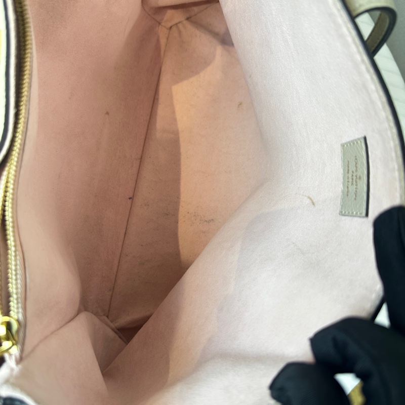 路易威登/Louis Vuitton LV Lockme 裸粉色大號托特包41x16x26cm-8
