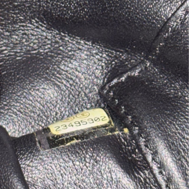 Chanel 手提包 黑色菱格紋-6