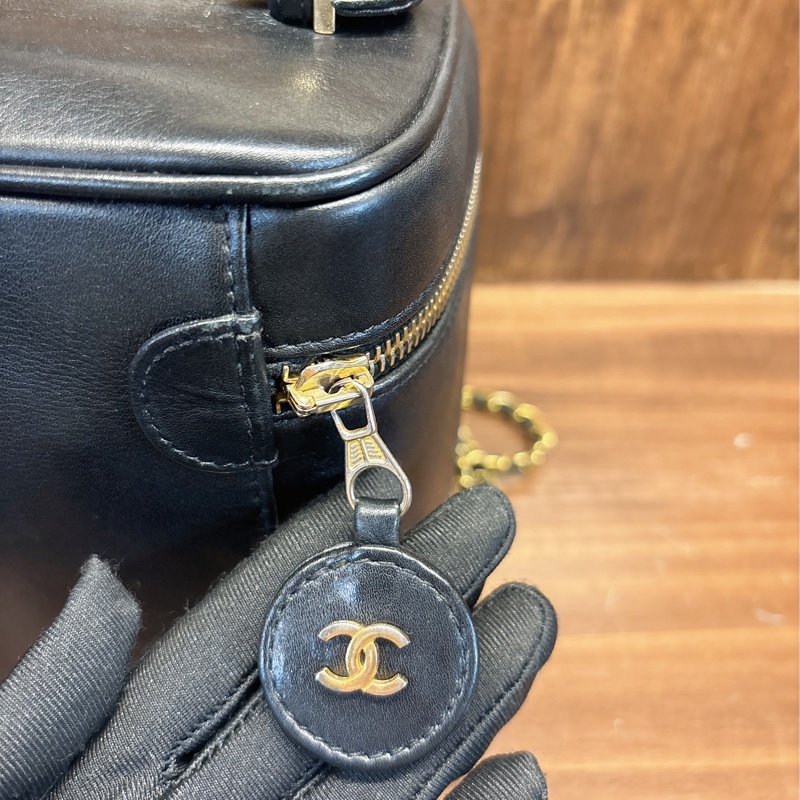Chanel 黑色化妝箱包-4