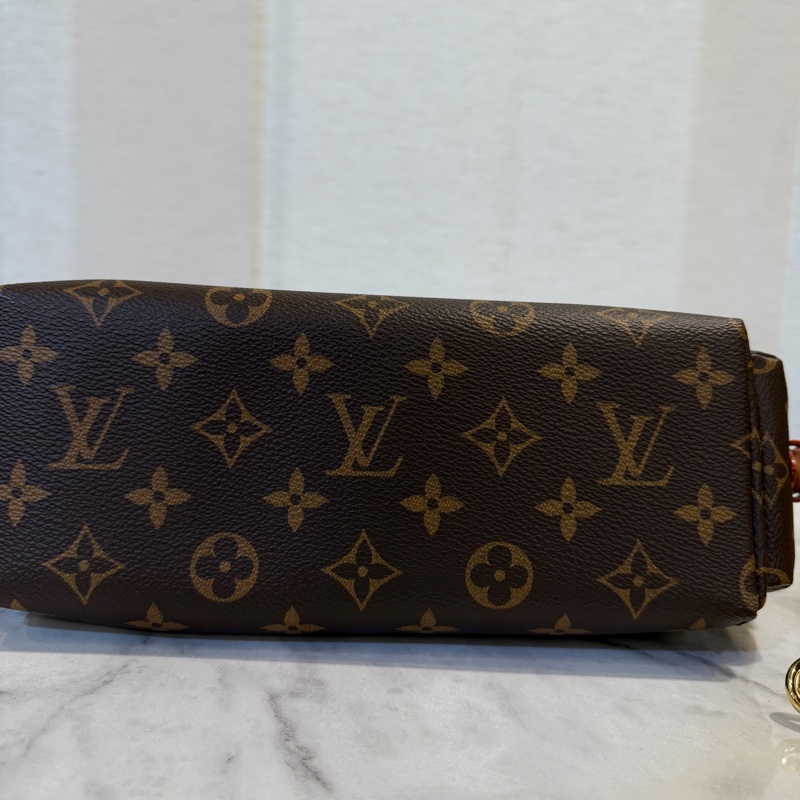 LV 原花金釦Odyssee束口肩斜背包M25085-9