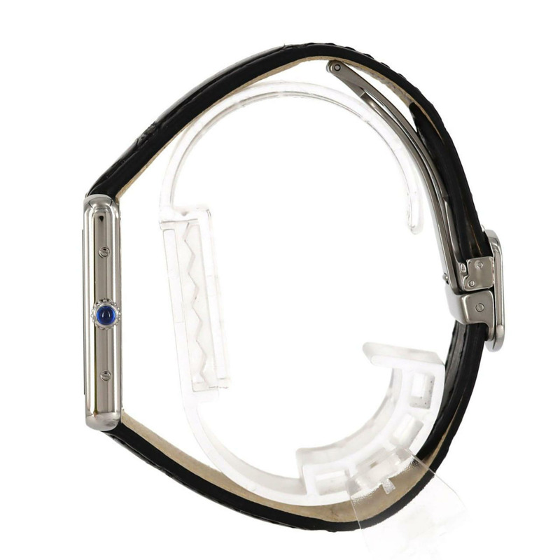 卡地亞 Tank Solo LM WSTA0028 不鏽鋼石英錶-2