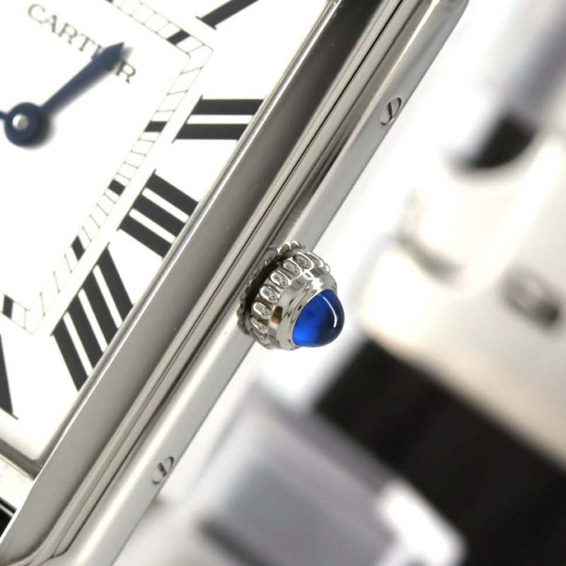 卡地亞 Tank Solo LM WSTA0028 不鏽鋼石英錶-3
