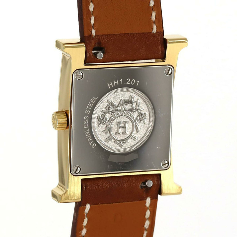 愛馬仕 H Watch Double Tour GP HH1.201 石英腕錶-3