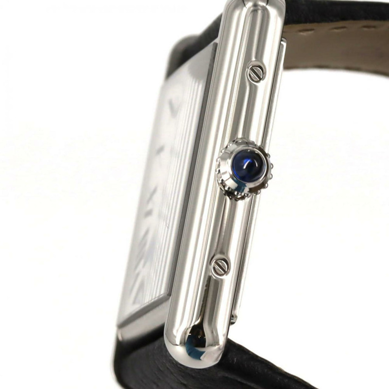 卡地亞 Tank Must LM WSTA0041 不鏽鋼石英錶-2