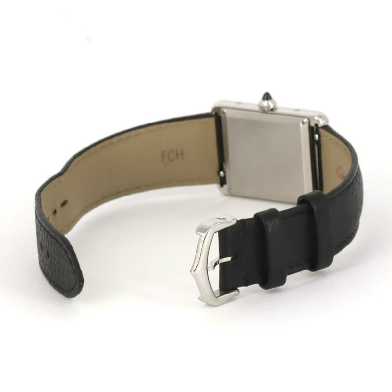 卡地亞 Tank Must LM WSTA0041 不鏽鋼石英錶-5