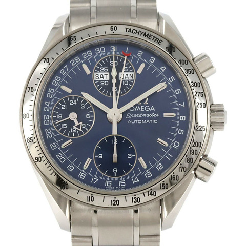 歐米茄超霸系列星期日曆型3523.80不鏽鋼自動腕錶