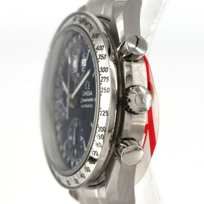 歐米茄超霸系列星期日曆型3523.80不鏽鋼自動腕錶-2