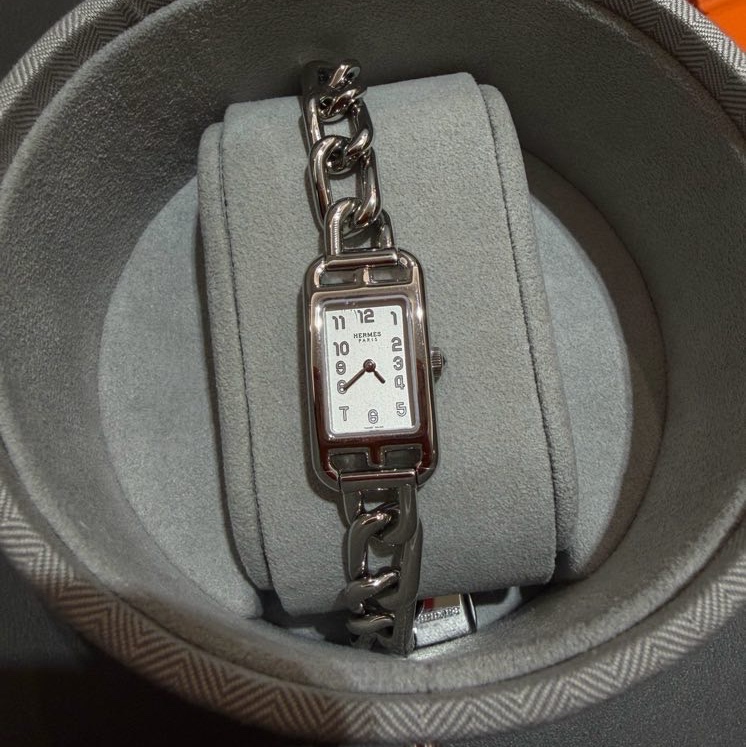 Hermes Nantucket 鋼鏈腕錶 29mm 原價$33300-1