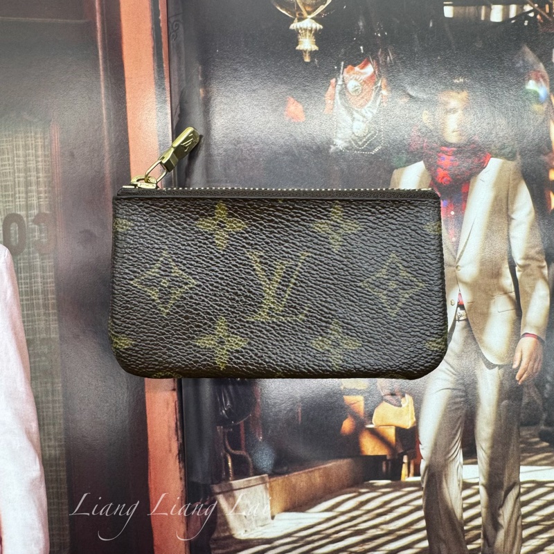 LOUIS VUITTON LV Monogram 經典鑰匙零錢包-0